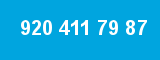 920 411 79 87 920 411 79 87